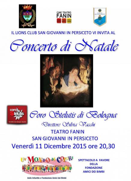 Concerto LION Teatro Fanin  S.Giovanni in Persiceto