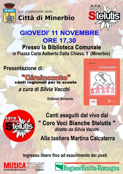 "Giroincanto" Presentazione e Concerto del Coro Voci Bianche Stelutis