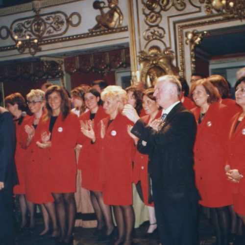 2001 10 27 Parma Teatro Regio   Applausi finali