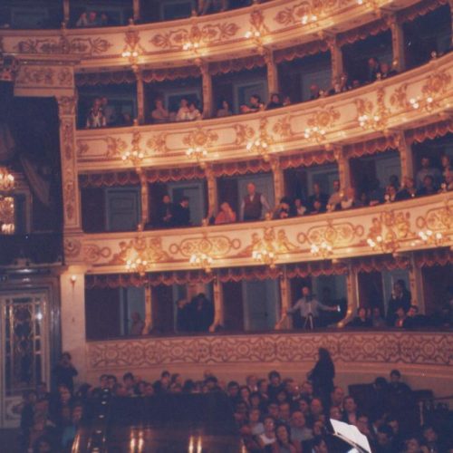2001 10 27 Parma Teatro Regio   Palco reale