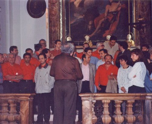 1995 05 27 Jesi (AN) prova prima del concerto